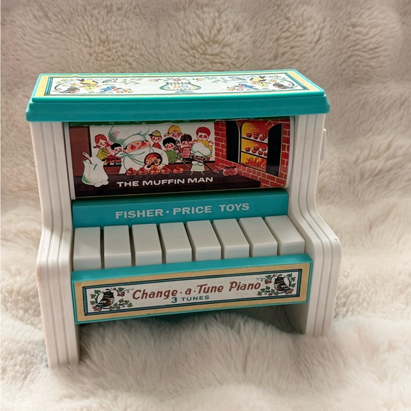 Fisher-Price Other - Vintage Fisher-Price Change-A-Tune Piano 3 Tunes Collectible